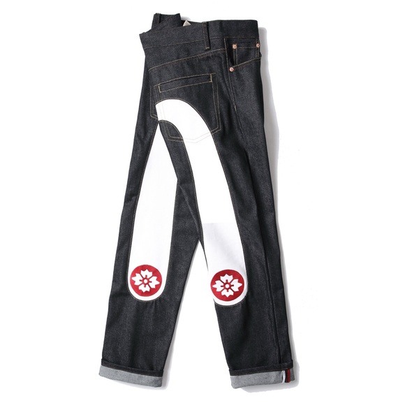 Evisu Large M Welt Regular Straight Jeans - Picture 2 of 10